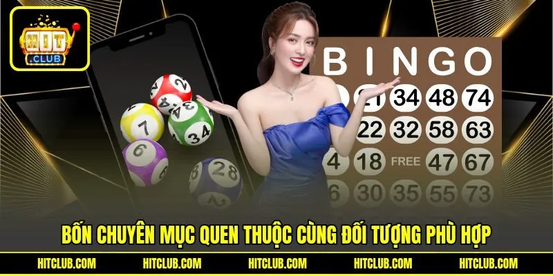 Bốn chuyên mục quen thuộc cùng đối tượng phù hợp